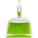 BSMstone Mini Broom and Dustpan Set front view for desk cleaning.