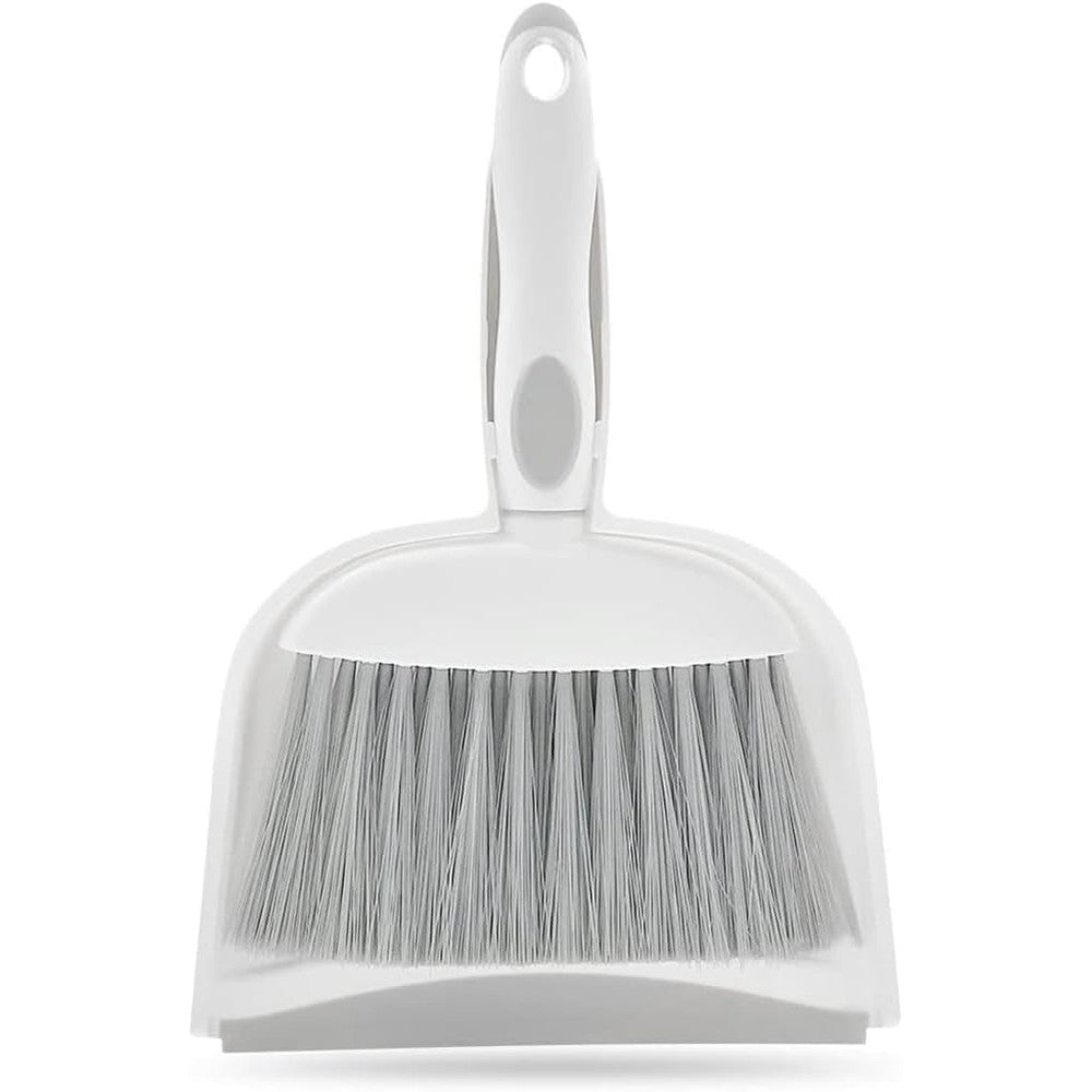 WDDBHSKN mini dustpan and brush set front view for desk cleaning