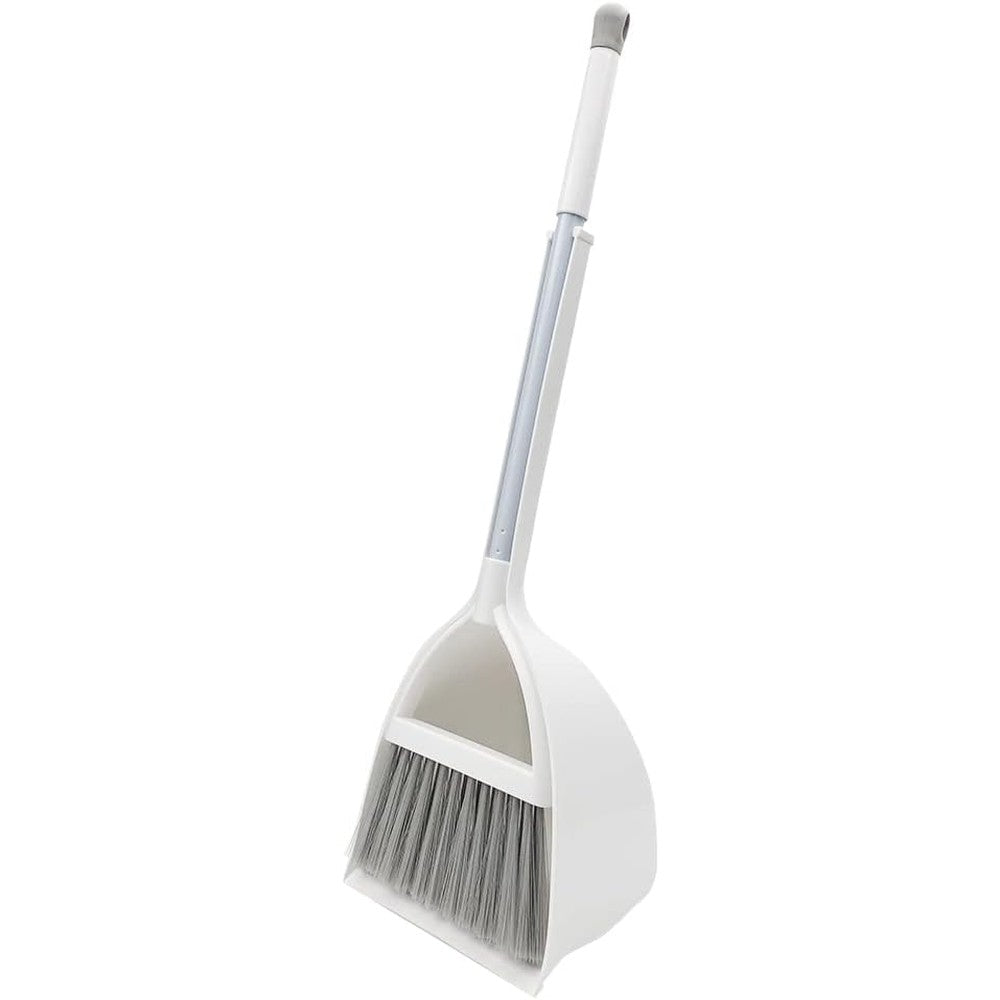 WDDBHSKN mini broom and dustpan set front view white color for kids