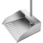 Yangbaga heavy duty stainless steel dustpan front view