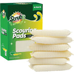 Scrub-It Multi-Purpose Scouring Pad 6 pack front view non-scratch kitchen sponge