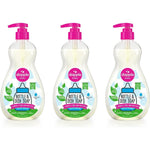 Dapple Baby Bottle Soap pack of 3 front view plant based cleaner