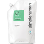 Simplehuman Lavender Mint Dish Soap 34 ounce refill pouch front view