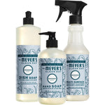 Mrs. Meyer's Clean Day Kitchen Set Snowdrop front view for eco-friendly cleaning.