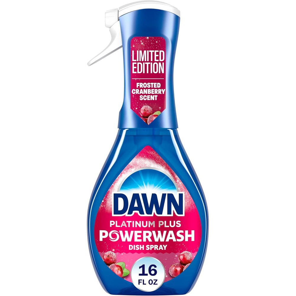 Dawn Powerwash Dish Spray Frosted Cranberry starter kit front view