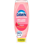 Dawn Gentle Clean Ez-Squeeze Pomegranate and Rose Water bottle front view