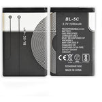 XHDATA BL-5C rechargeable battery 2 pack front view for household radios