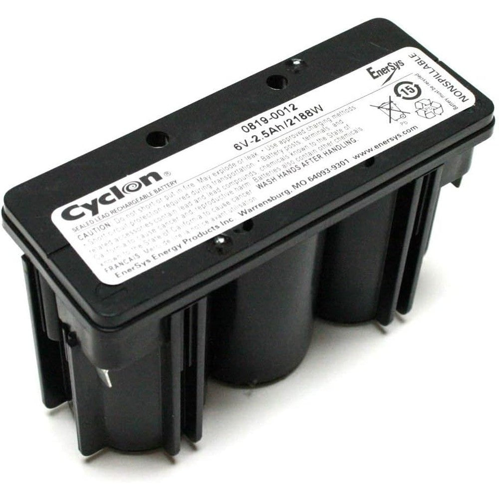 EnerSys Cyclon Genuine 0819-0012 6 V 2.5 Ah D Monobloc Sealed-Lead Acid Battery