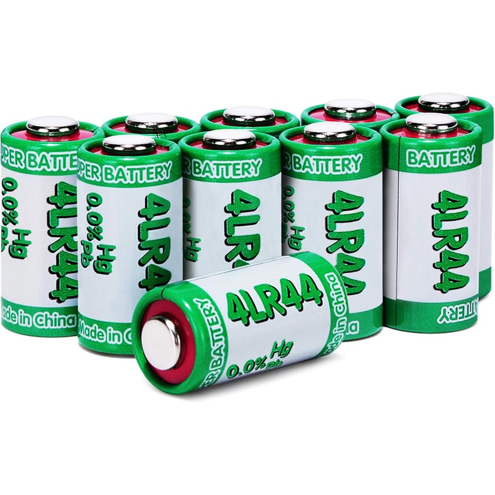 LiCB 10 Pack 4LR44 6V Battery PX28A 476A A544 K28A L1325 Battery 6V Alkaline Batteries for Dog Collars