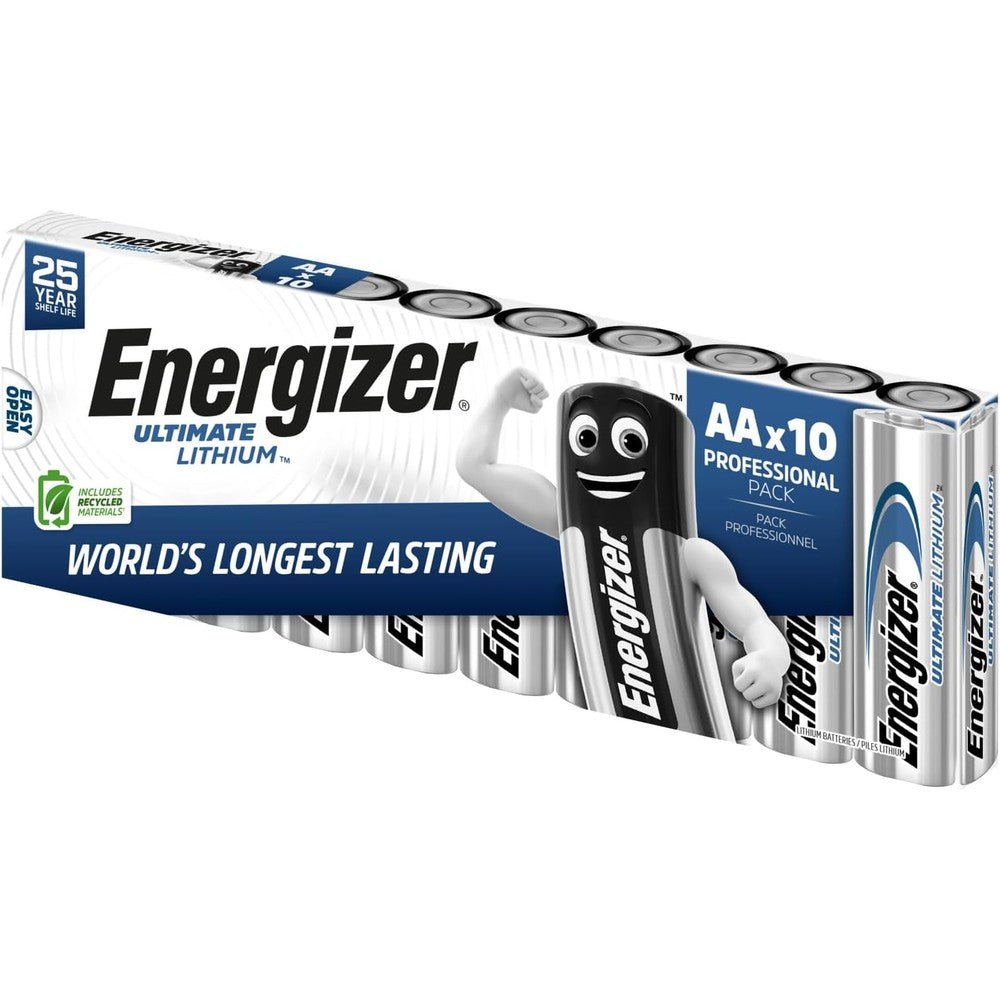 Energizer 634352 AA Ultimate Lithium Battery (Pack of 10)