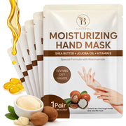 6 pc - Hand mask - Shea Butter