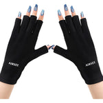 Airsee professional UPF50+ UV protection gloves front view
