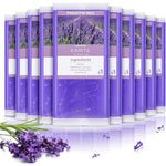 KARITE Paraffin Wax Refills 10 Pack front view showing lavender scented beads for hand and feet hydration.