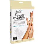 ForPro Professional Collection 10-Minute Paraffin Hand Treatment packaging front view showing professional spa gloves.