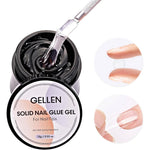 Gellen Solid Nail Glue Gel 15g jar front view