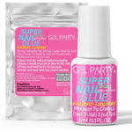 Gel Party Super Strong Brush On Nail Glue 8ml bottle front view