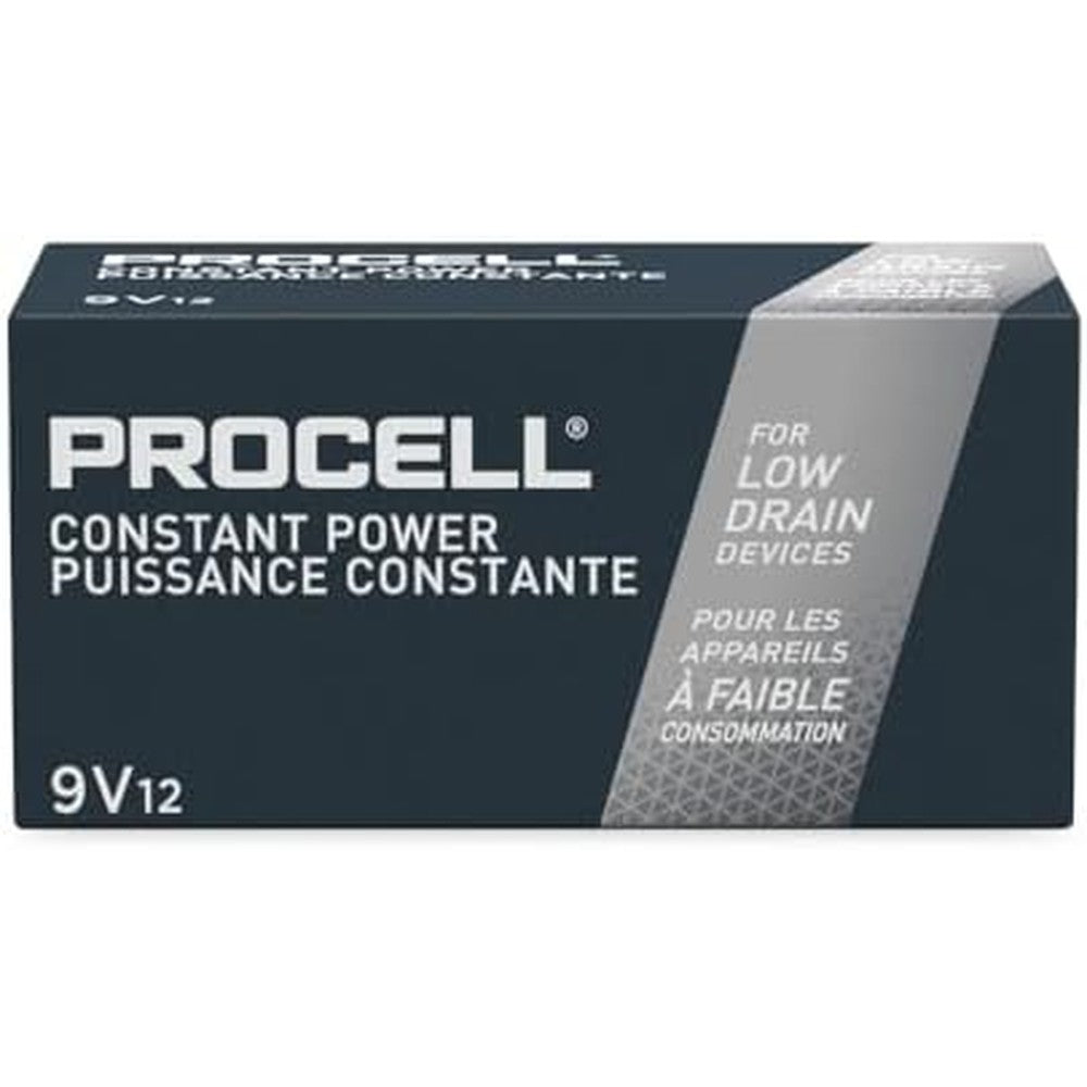 : Duracell PC1604BKD Procell Alkaline Batteries, 9V (Pack of 12) – style and color may vary