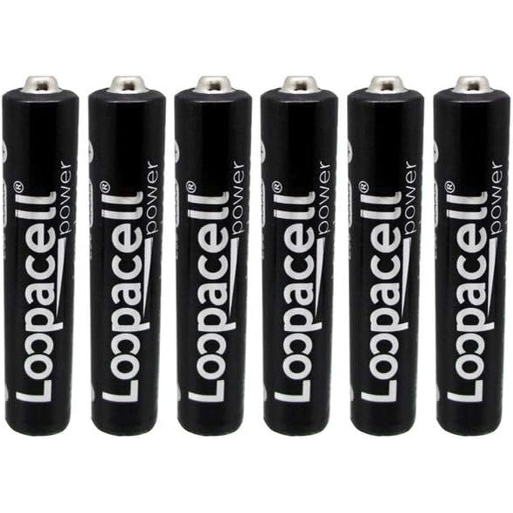 LOOPACELL 6 New AAAA Batteries