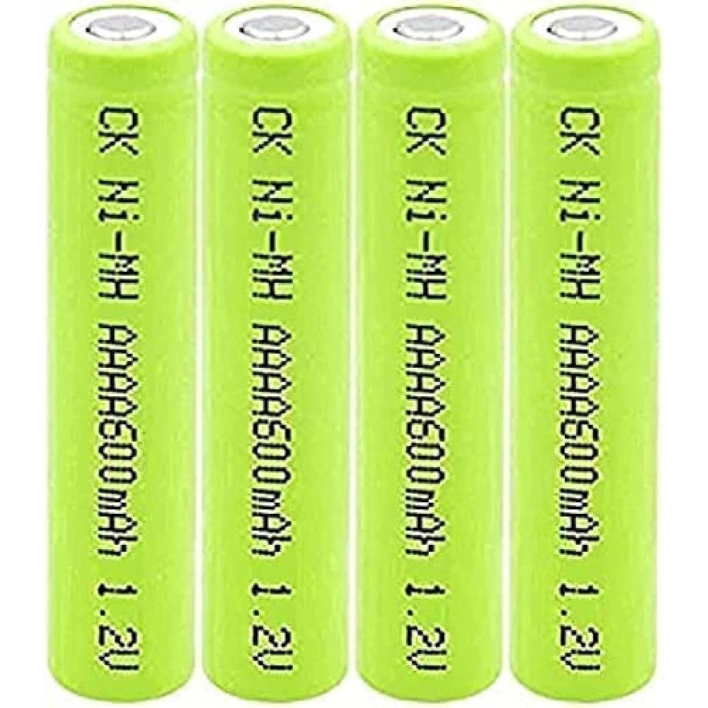 Rechargeable Batte Rechargeable Ni Mh AAAA Batteries 1 2V Ni Mh 600Mah for Am6 Lr61 Led FLA Mini Fan 4pcs