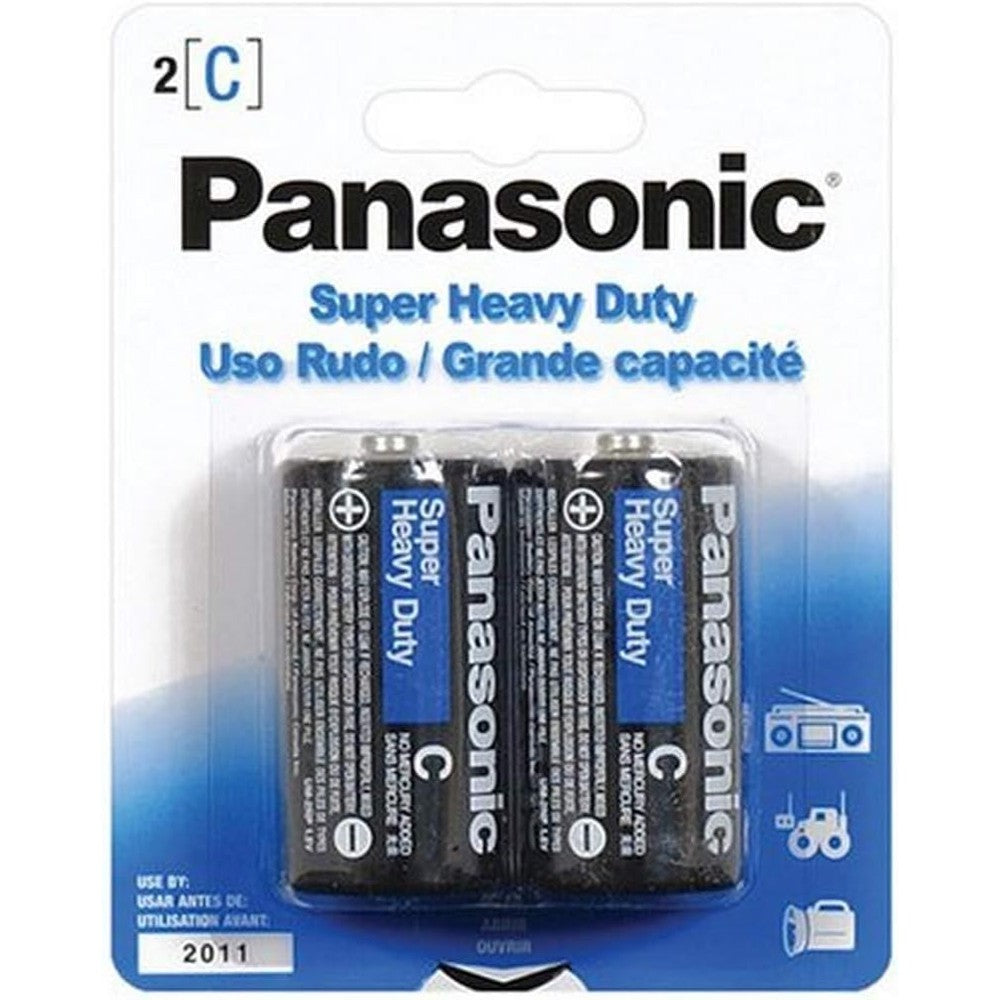Panasonic Battery C Pack, 2 Count ( packaging may Vary)