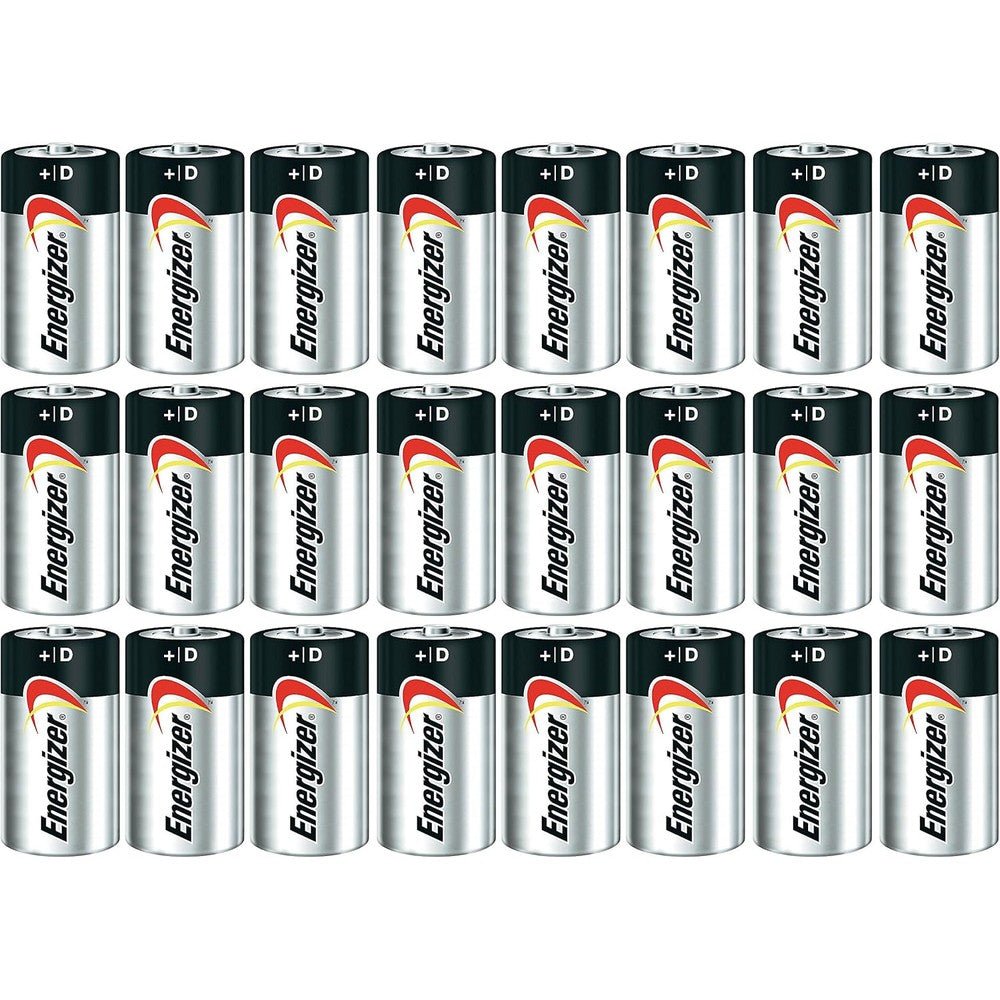ENERGIZER E95 Max ALKALINE D BATTERY Made in USA Exp. 12-2024 or later - 24 Count