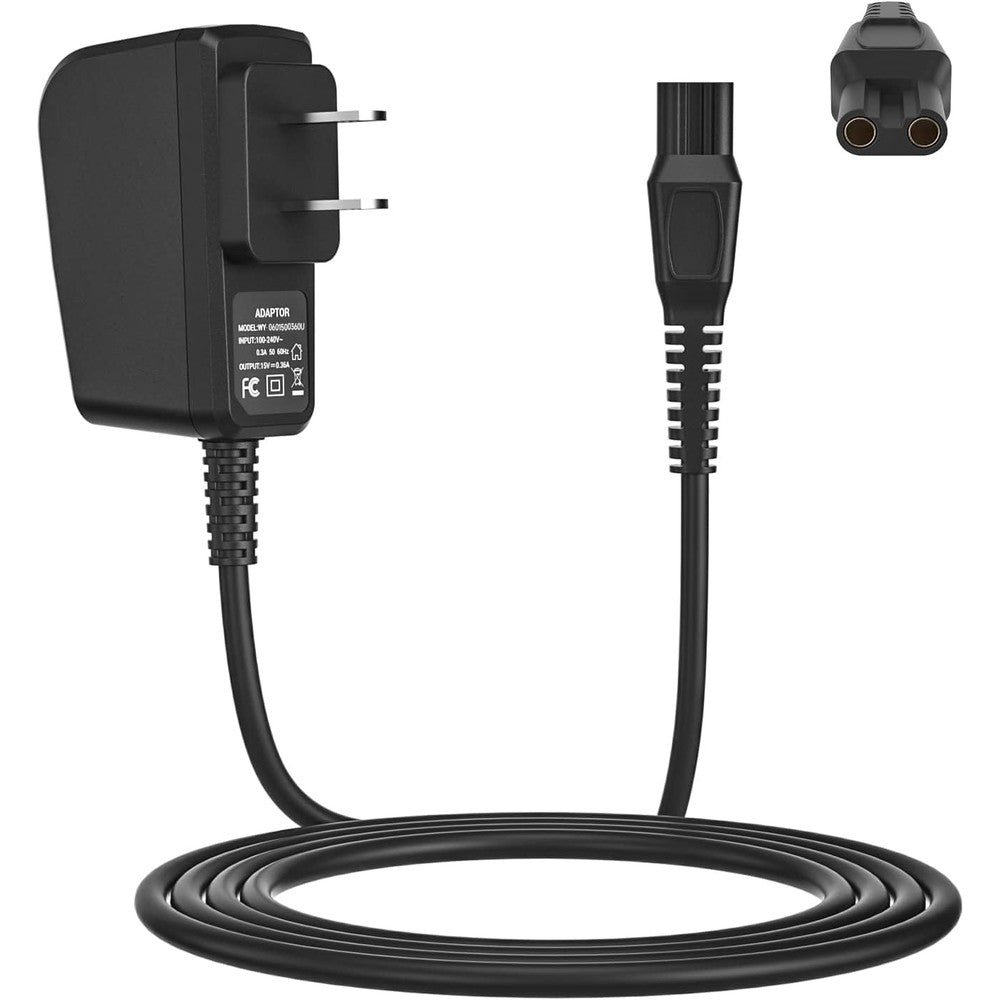 CGGXJP 15V charger cord front view showing the wall adapter plug and connection tip.