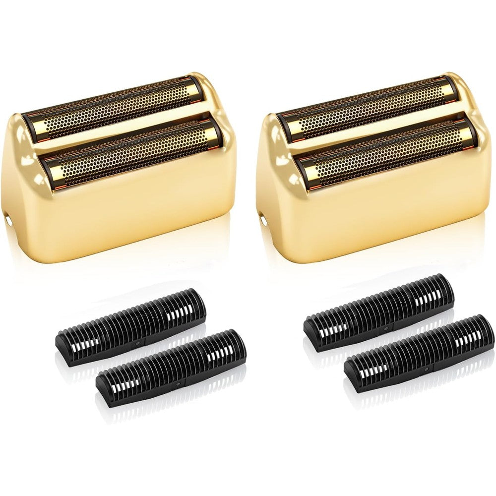 AIJALY shaver replacement foil and cutters golden front view