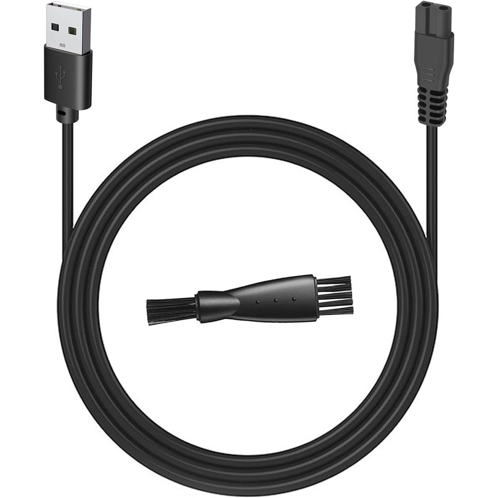 Uijino Meridian Trimmer Charger front view with USB cable