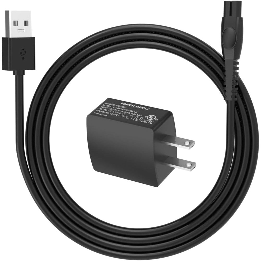 Vicgee 5V fast charger for Philips Norelco shavers front view