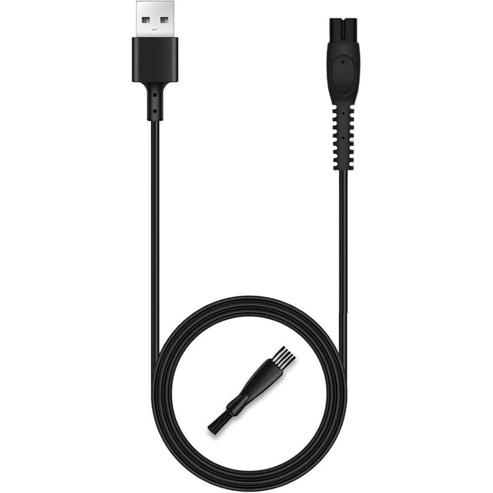 MagiciansBox replacement USB charging cable for Philips Norelco One Blade front view