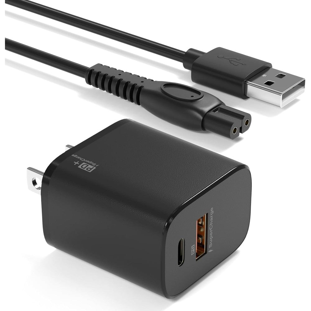 BIYTC 5V USB charger for Philips Norelco front view