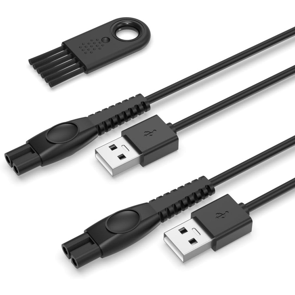 Superer 5V USB charger cord for Philips OneBlade front view