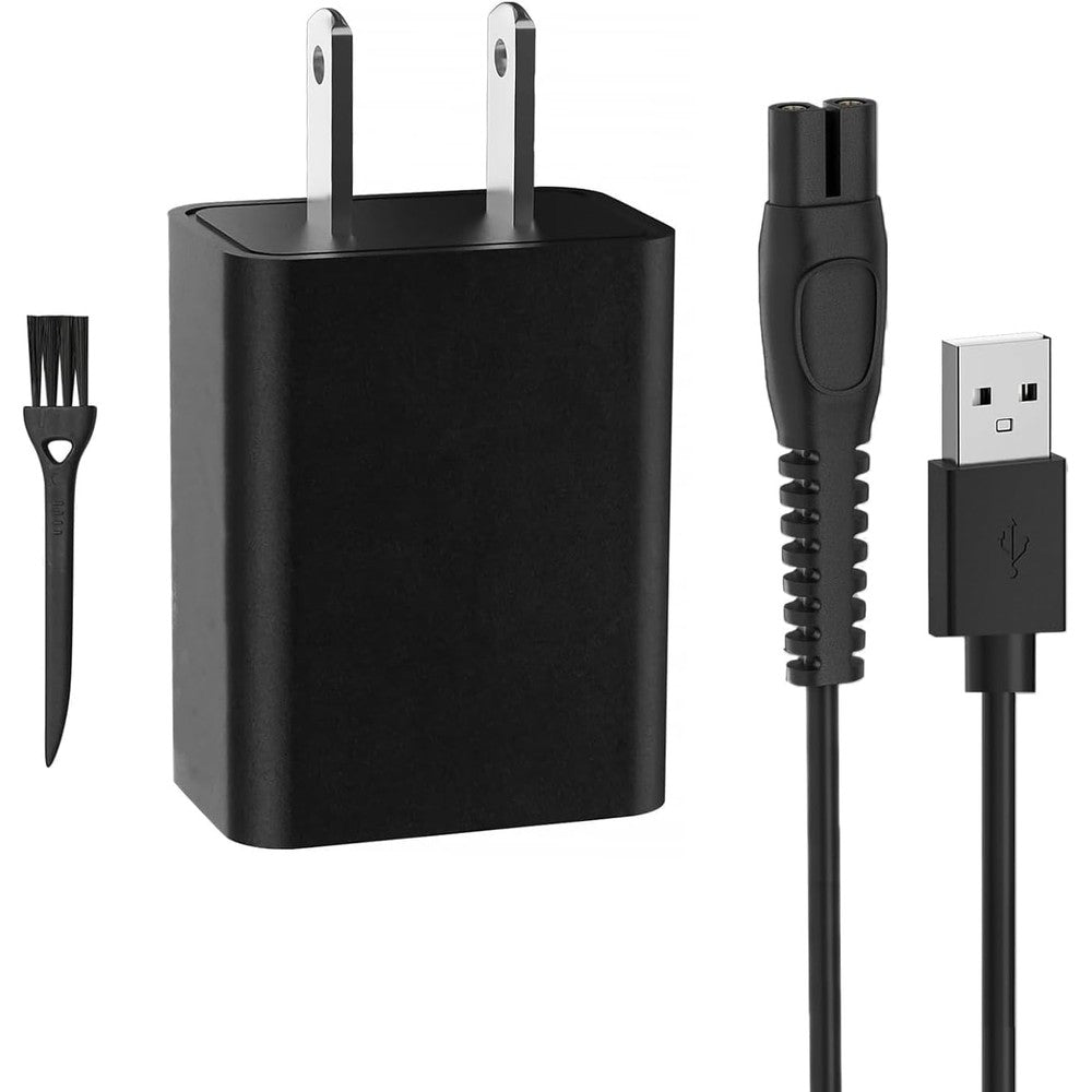Spolanel 5V replacement charging cable for Philips Norelco shavers front view
