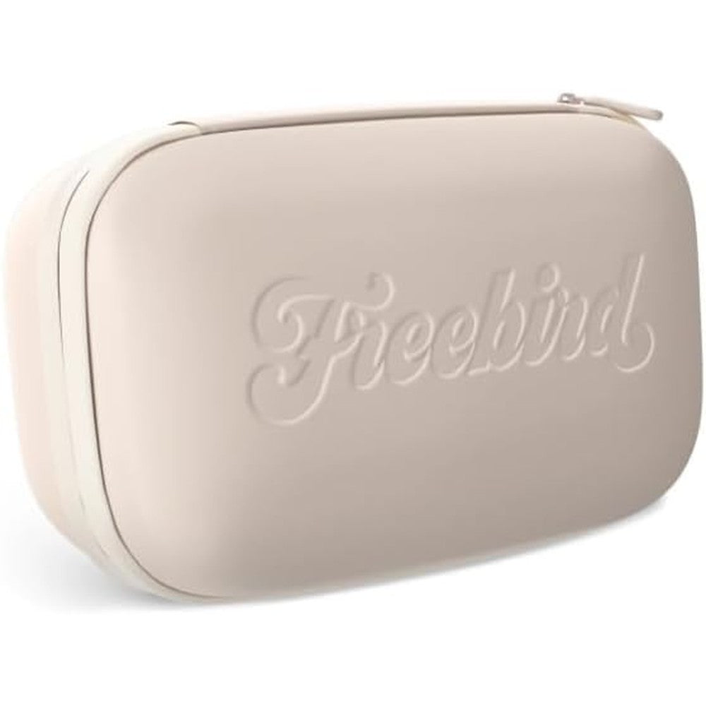 Freebird FlexSeries Travel Case for Women front view hardshell shaver organizer