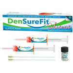 DenSureFit Lower Denture Reline Kit front view packaging for denture repair.