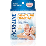 Acryline Advanced Formula Denture Reliner box front view for loose denture repair