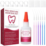 TrueRush Dental Lab Instant Bonding Dental Glue front view for professional denture repair.