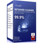 Fancymay Retainer Cleaner Tablets front packaging 120 tablets pack