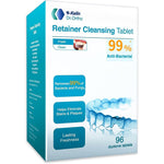 Y-Kelin Retainer Cleaner Tablets box front view for aligner cleaning