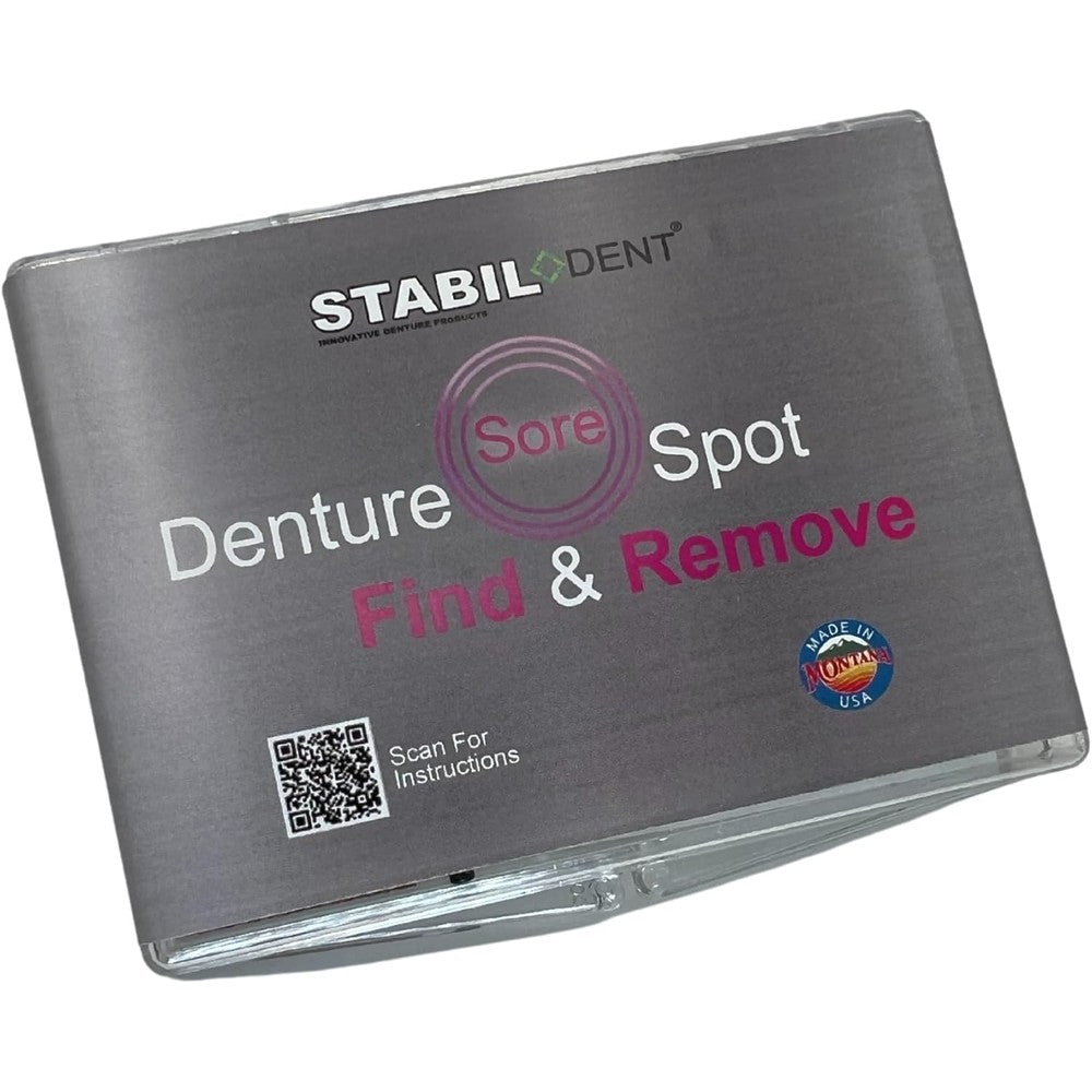 Denture Sore Spot Find And Remove Kit