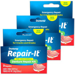 Dentemp Repair It Advanced Formula Denture Repair Kit front view packaging