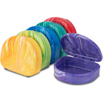Practicon Marble Retainer Cases 3 Pack assorted colors front view