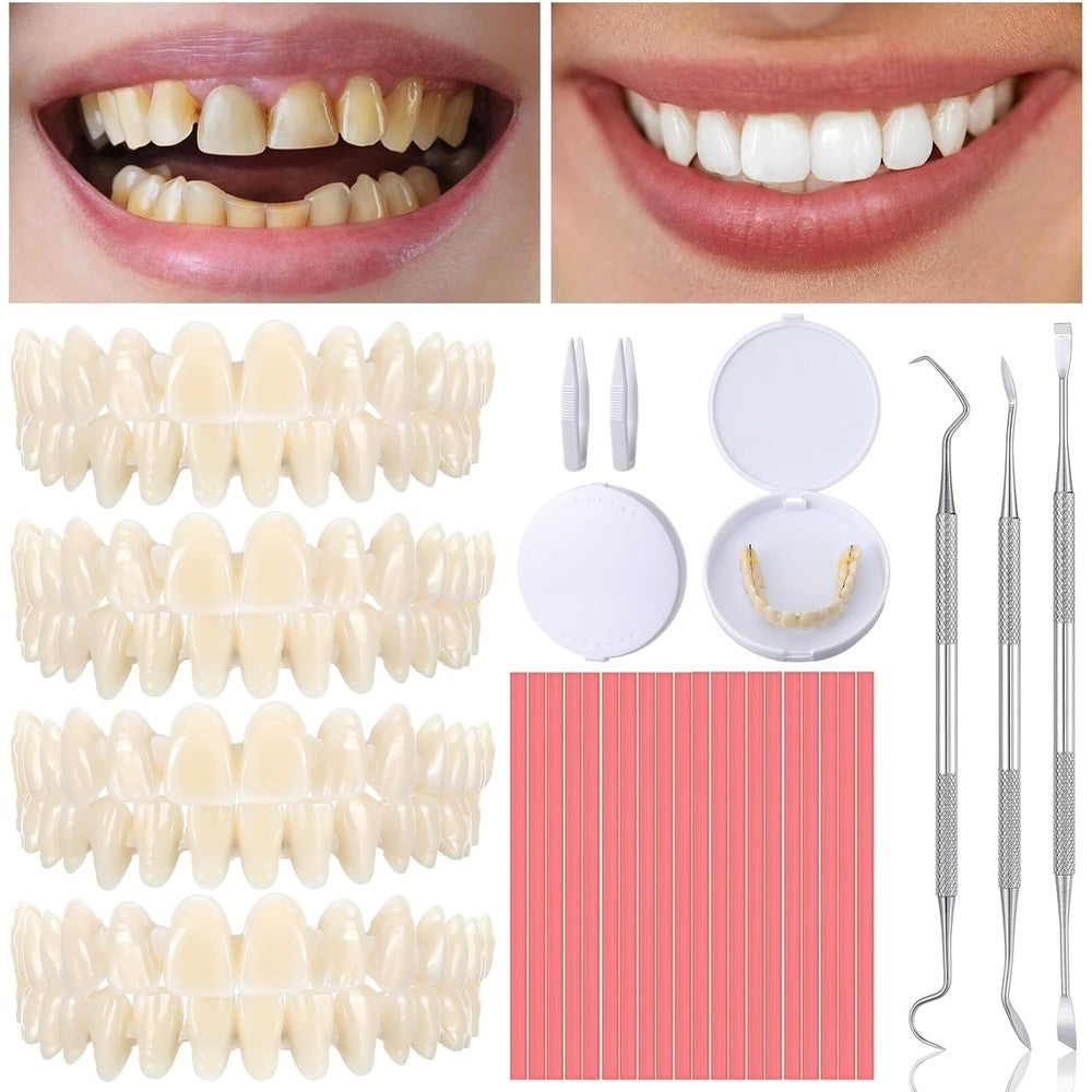 Trelaco 35 pieces denture kit front view