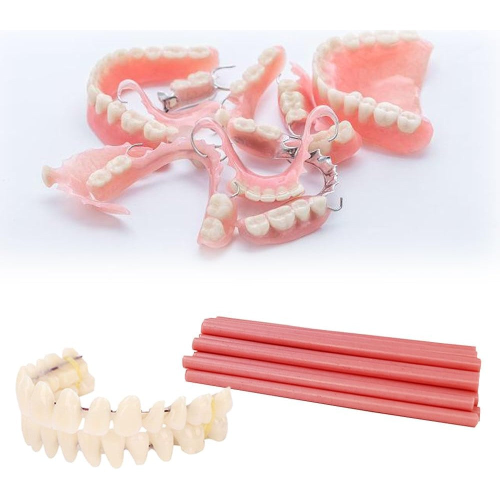 Missing Teeth Repair Kit -DIY Denture Parts at home Denture Material kit