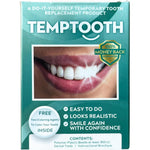 Temptooth temporary tooth replacement kit front view packaging