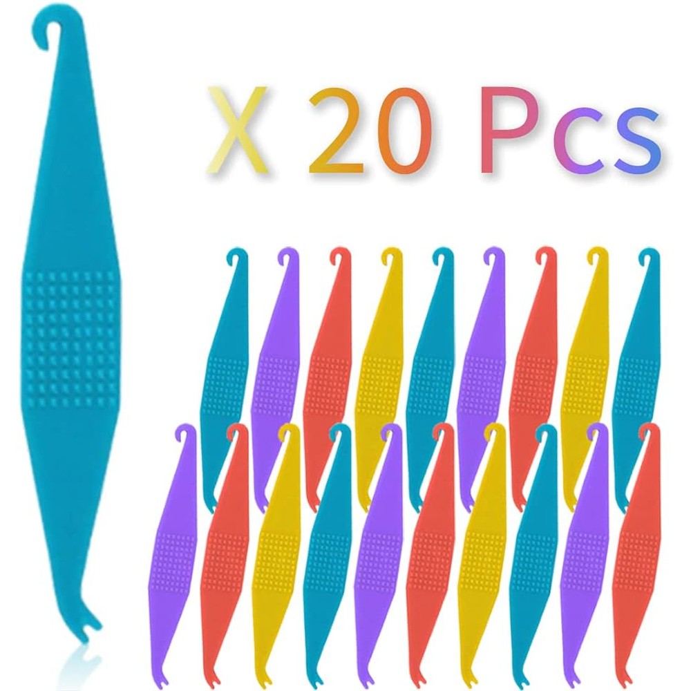 PISSION Dental Elastic Rubber Band Placers 20 Pack front view