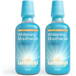 Lumineux Teeth Whitening Mouthwash 2 Pack front view peroxide free formula