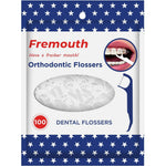 Fremouth Upgraded Orthodontic Flossers for braces packaging front view