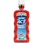 ACT Anticavity Zero Alcohol Fluoride Mouthwash front view packaging for daily oral care.
