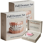 Generic Advanced Customized Full Denture Set in white packaging